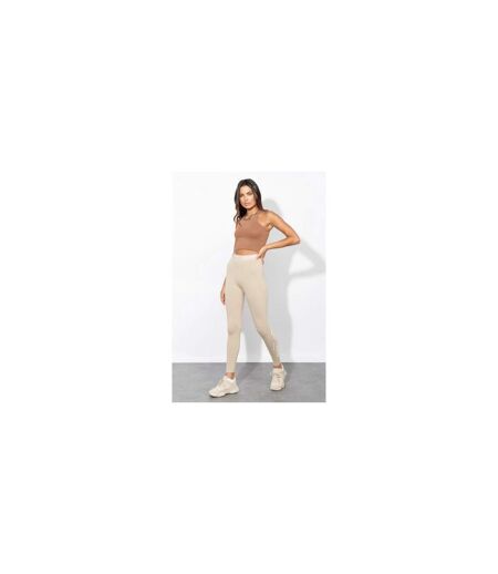 Legging Matalina Femme Beige Gris Lily Lane