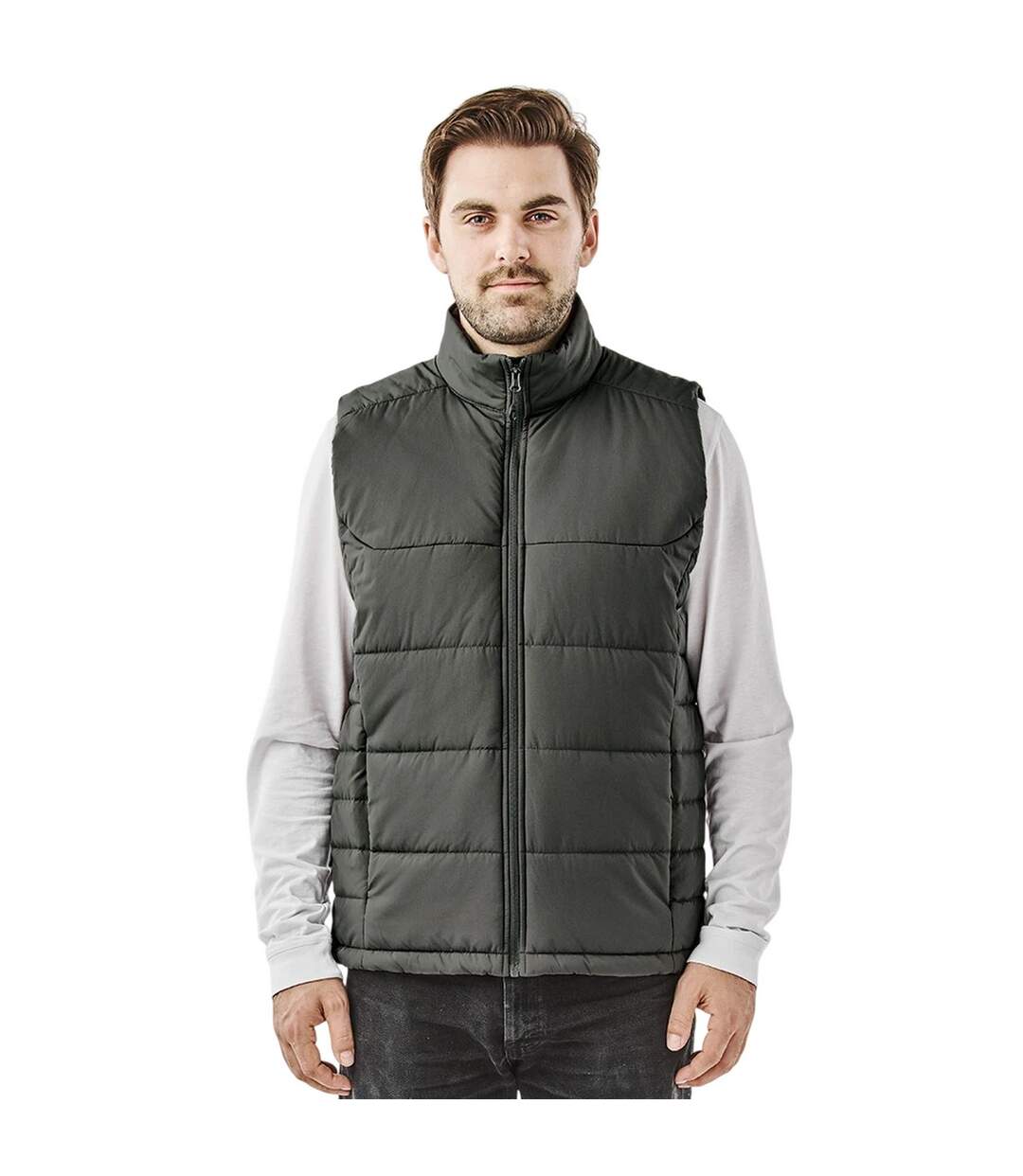Mens Sierra Thermal Gilet Granite Stormtech-1