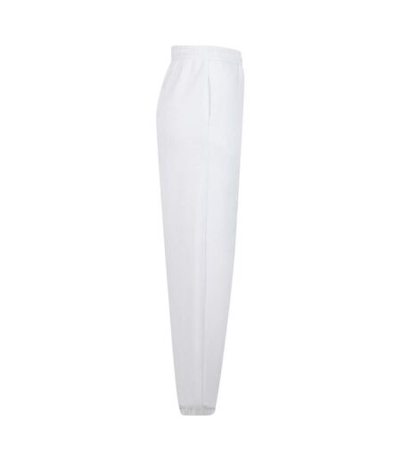 Bas De Jogging Duveteux Pour Femmes/femmes Blanc Build Your Brand