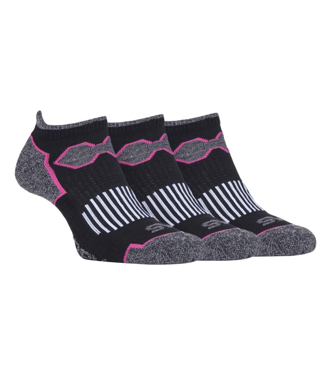 3 Paires Chaussettes de Sport Femme Invisibles-1