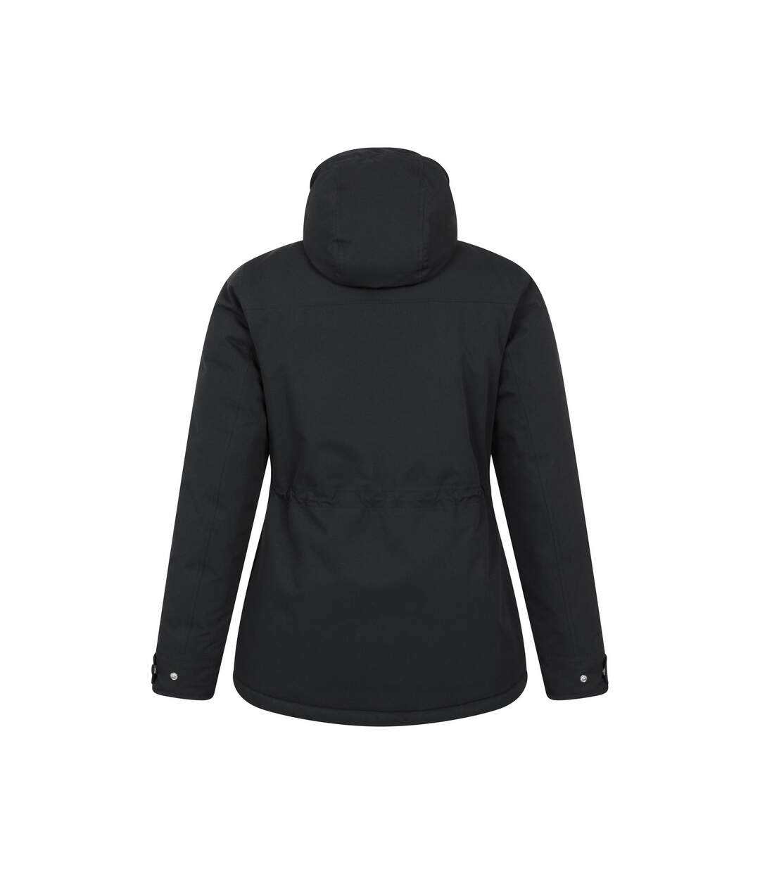 Womens/ladies Maple Waterproof Padded Jacket Black Mountain Warehouse-2