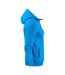 Mens Plain Full Zip Hoodie Ocean Blue Printer-3