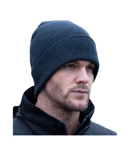 Winter essentials mens woolly ski hat navy Result