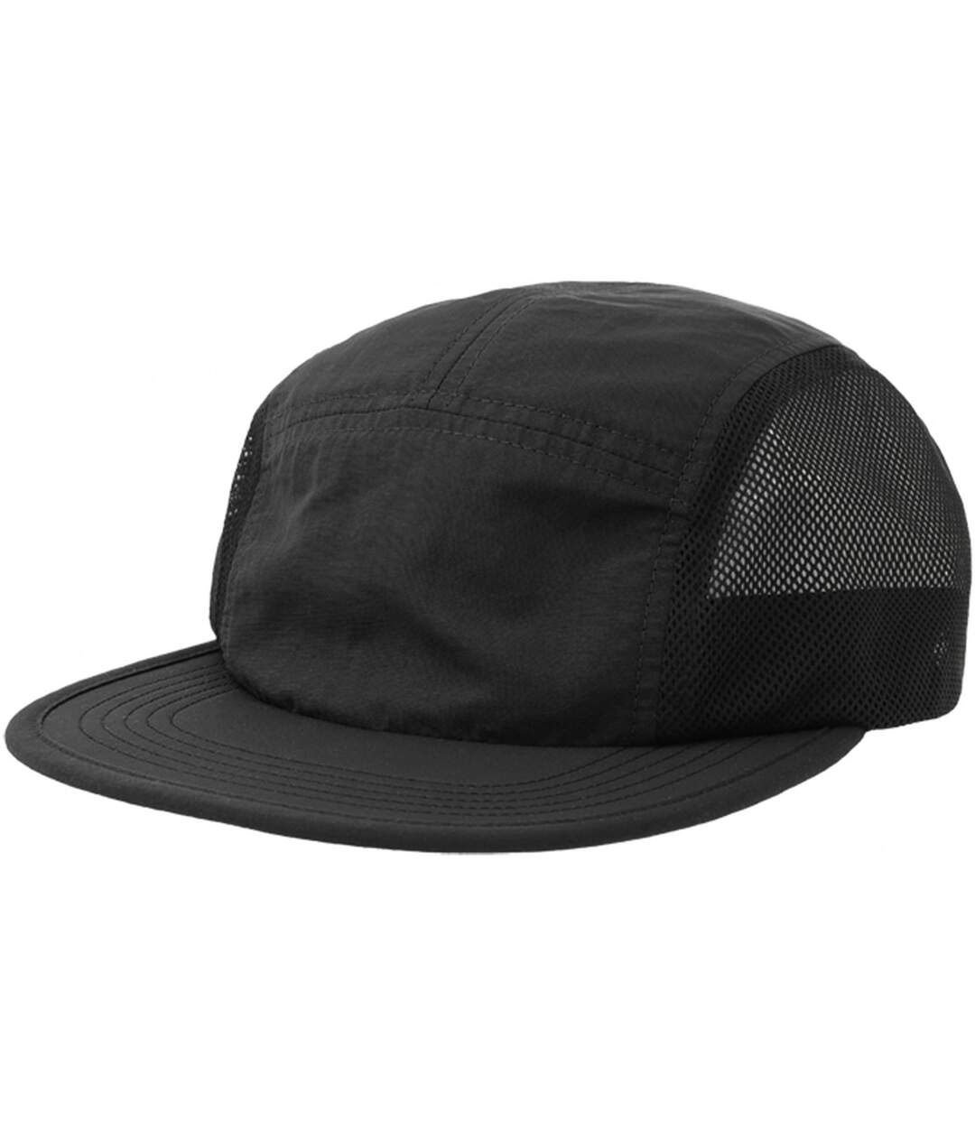 Unisex Adult Erie Retro Technical Recycled Cap Black Atlantis-2