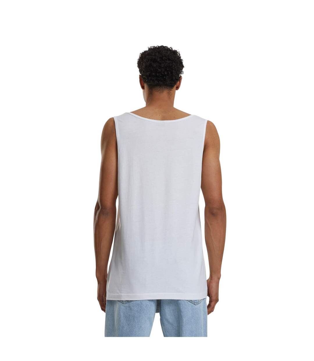 Mens Pushin P Tank Top Blanc Mister Tee-4