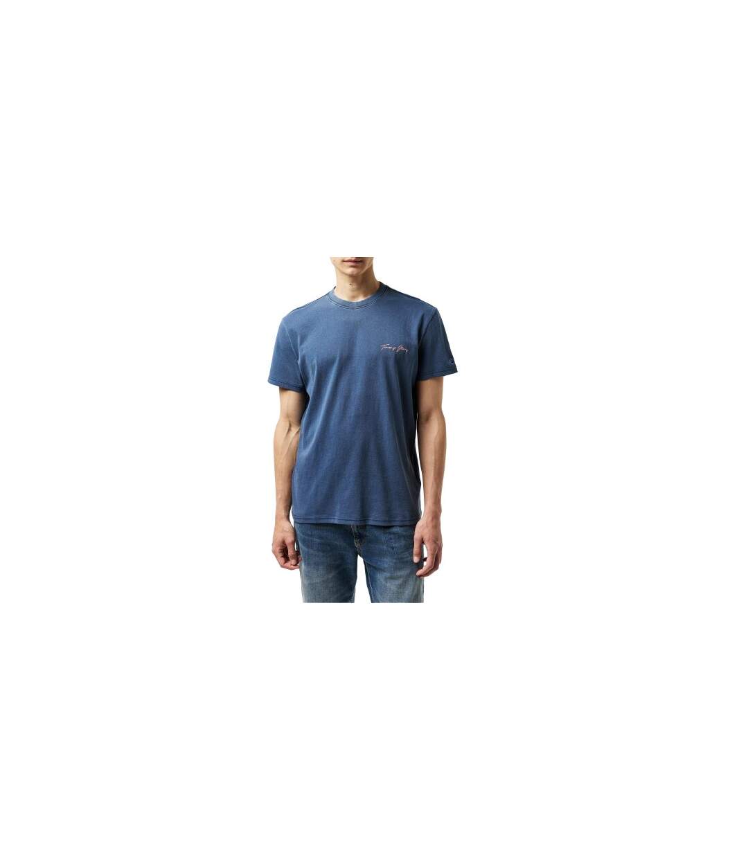 T-shirt Motif/style Scène De Voile Homme Bleu Marine Foncé Tommy Jeans-1