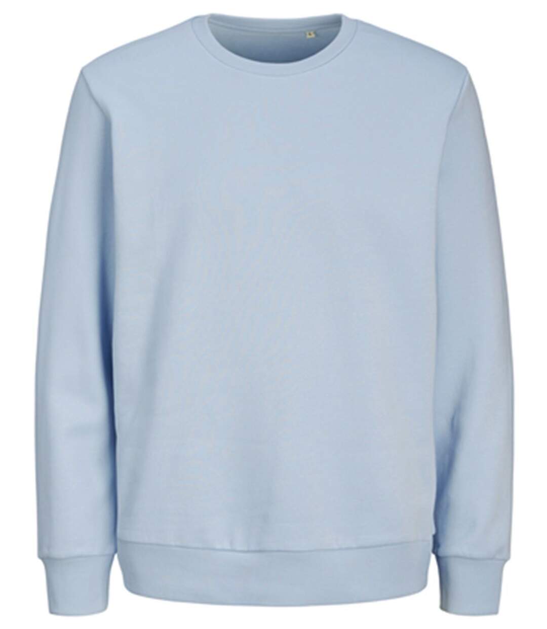 Sweat col rond - JACK&JONES - Unisexe - JJ3900 - bleu ciel-2