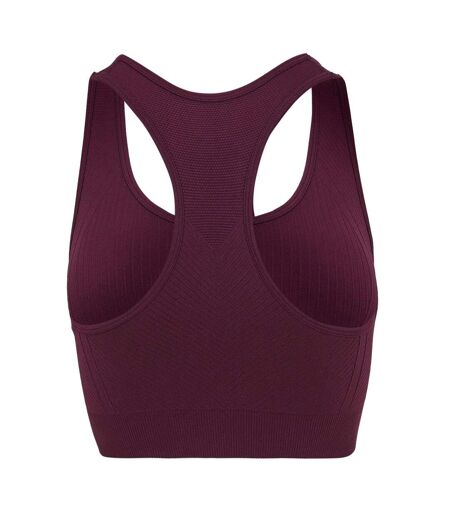 Brassière De Sport Motif/style Côtelé Femme Pourpre USA
