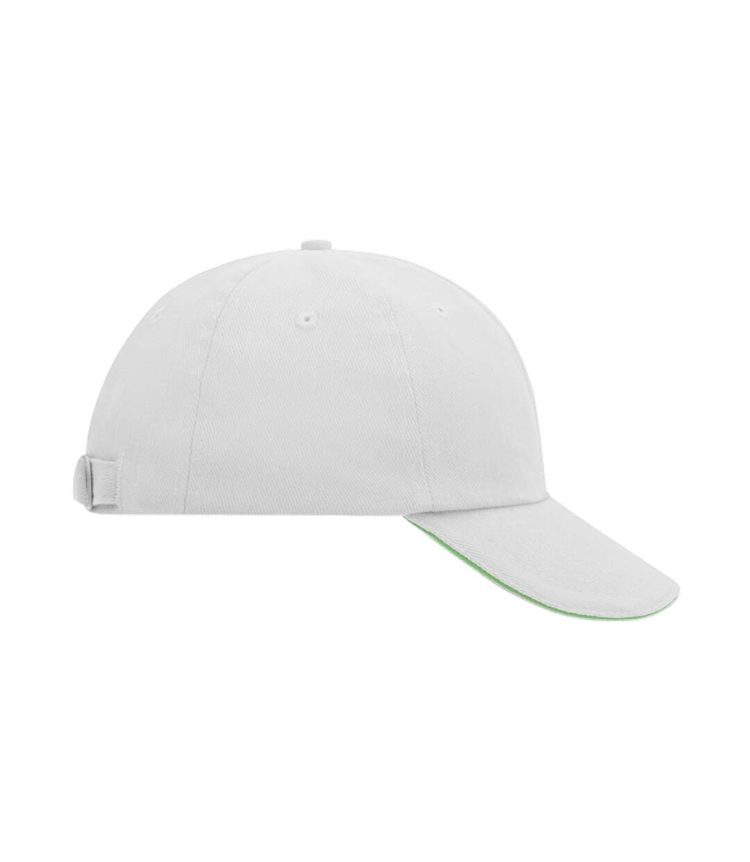 Casquette De Baseball Raver Blanc Vert Citron Myrtle Beach-4