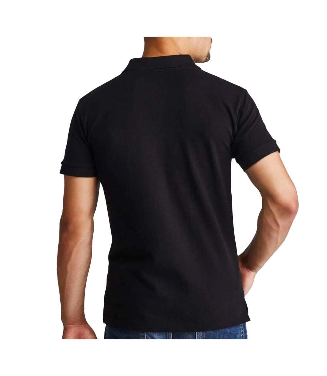 Polo noir homme airness predator-2