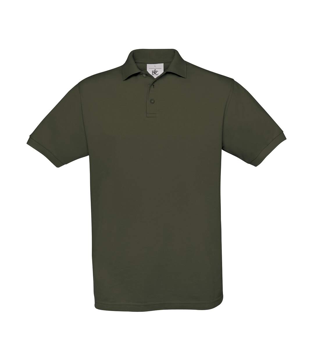 Polo manches courtes - homme - PU409 - vert khaki-2