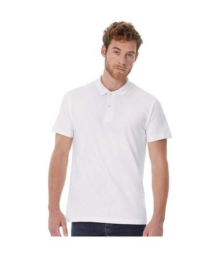 B&c Id.001 Polo À Manches Courtes Pour Hommes Blanc B And C