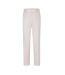 Mens Straight Chinos White Boss-1
