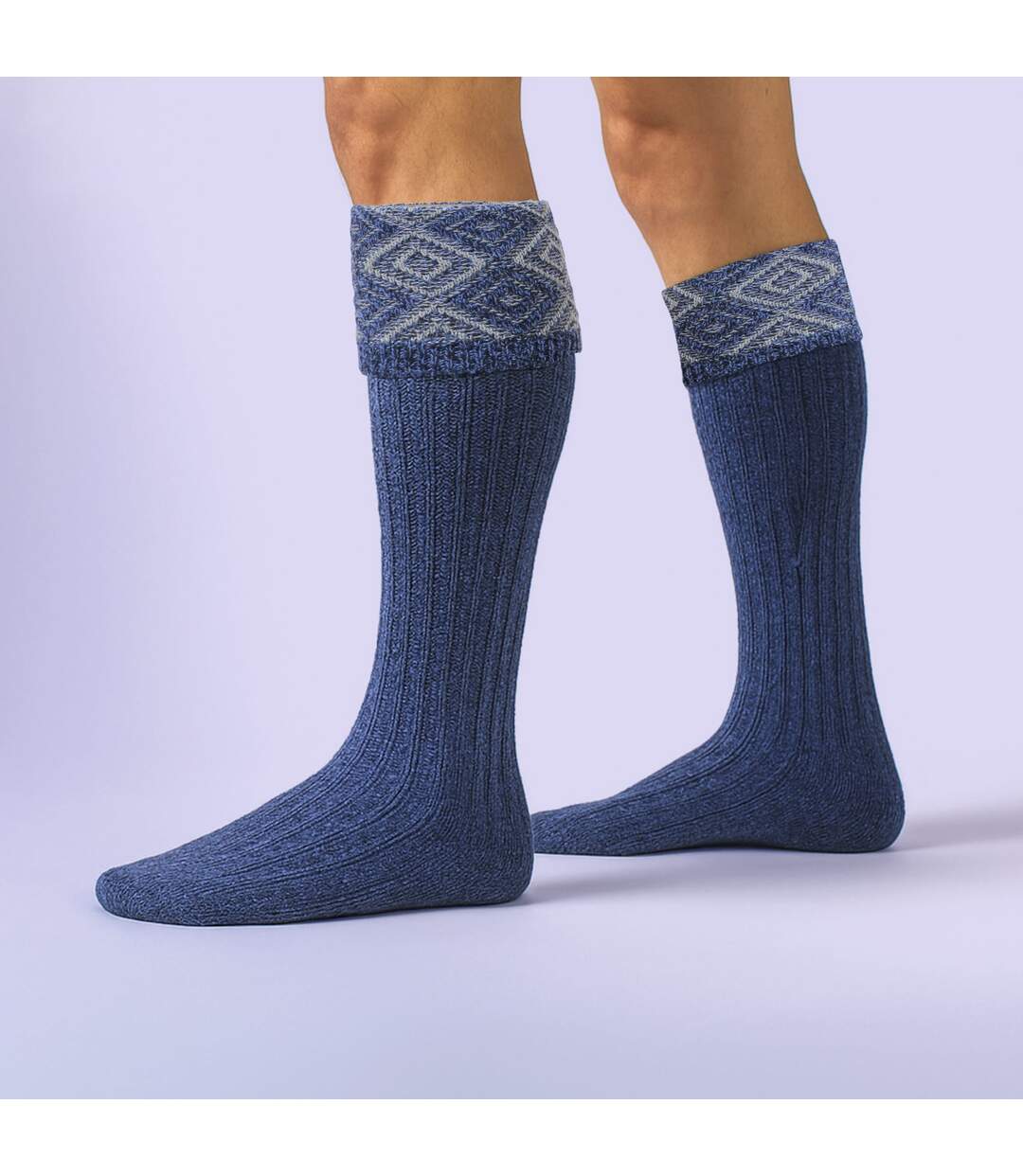 HJ Hall - Chaussettes de Chasse Homme Longues en Laine Chaudes Outdoor-3