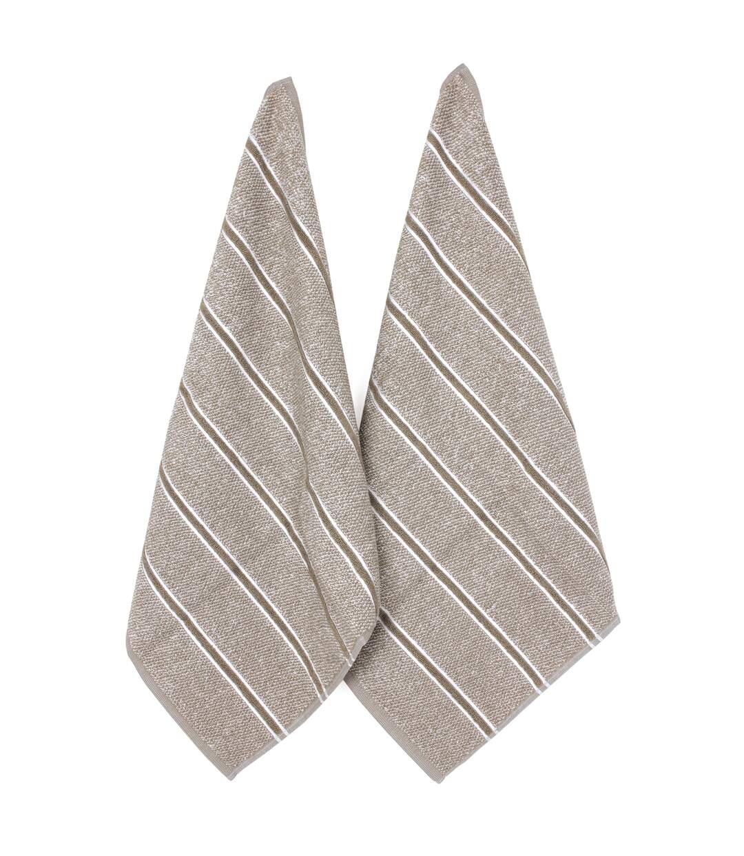 Lot de 2 torchons cuisine éponge CHECKS-4