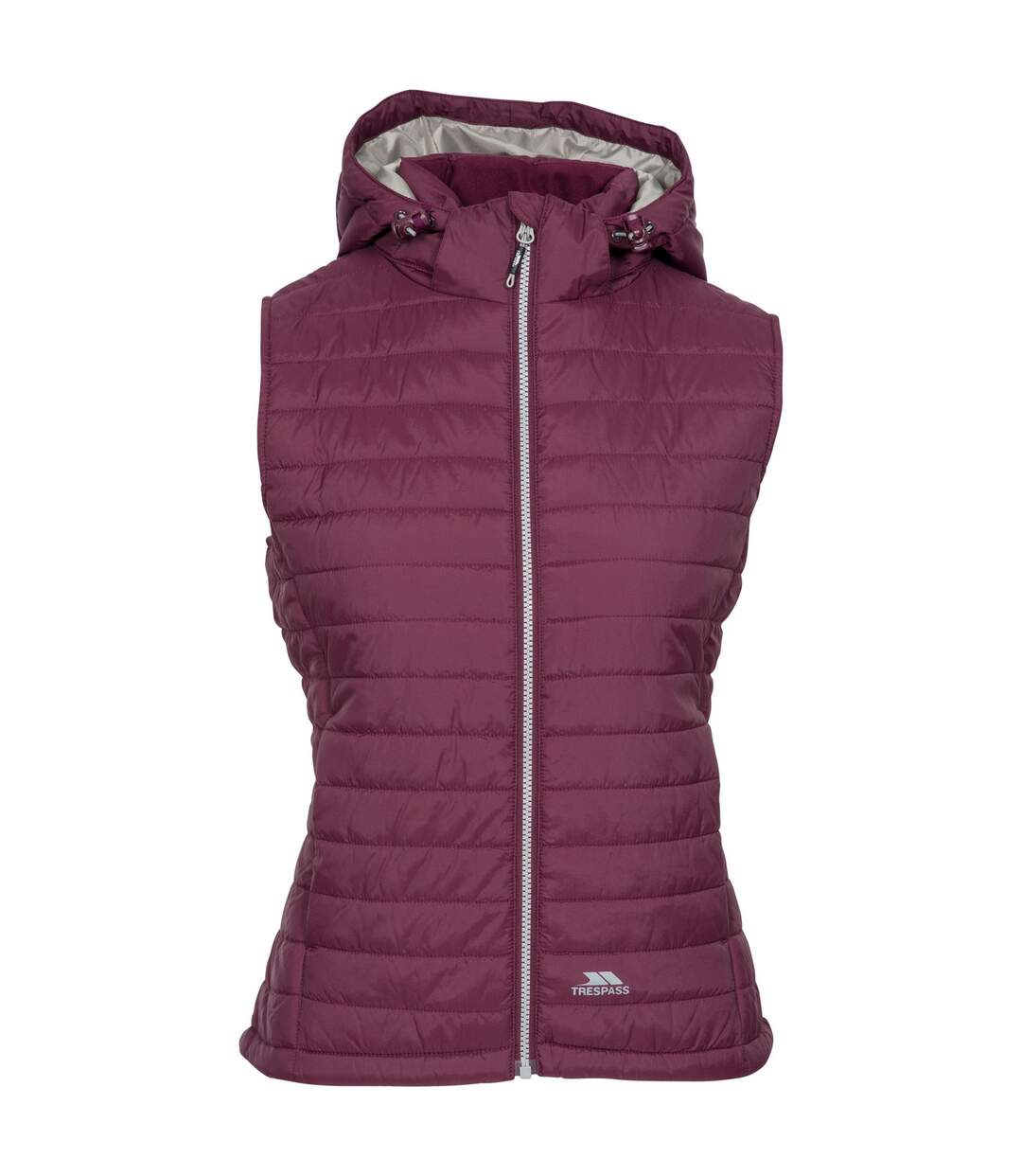 Doudoune Sans Manches Aretha Femme Violet Foncé Trespass-1