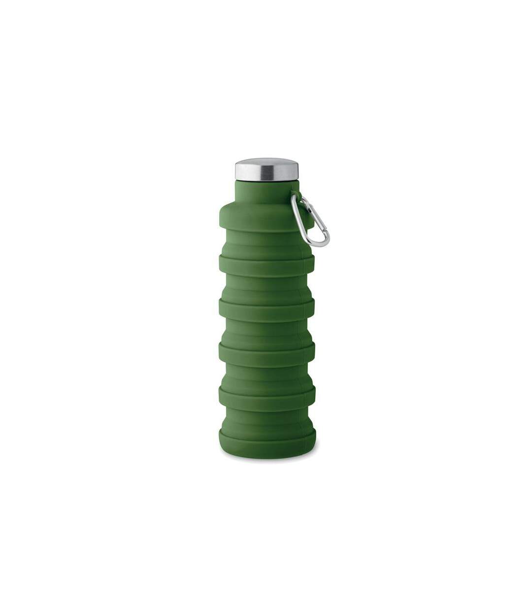 Kolapsi Collapsible 500ml Water Bottle One Size Dark Green MidOcean-1
