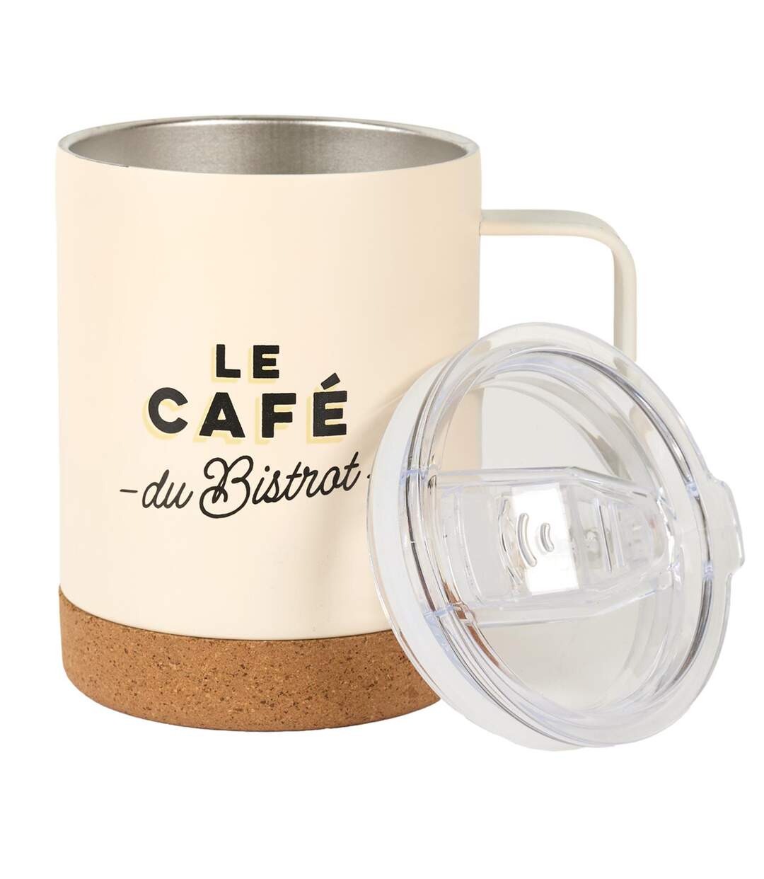 Mug de transport en inox et liège AU BISTROT-3