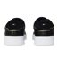 Mens Pebble Grain Court Leather Trainers Black Gold Tommy Hilfiger-2