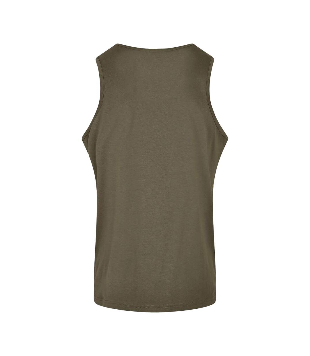 Débardeur Motif/style Uni Homme Olive Build Your Brand-2