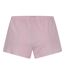 Womens/ladies Ribbed Loose Fit Shorts Cherry Blossom Skims-2