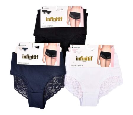 Culottes Femme INFINITIF 6 Pcs 0308
