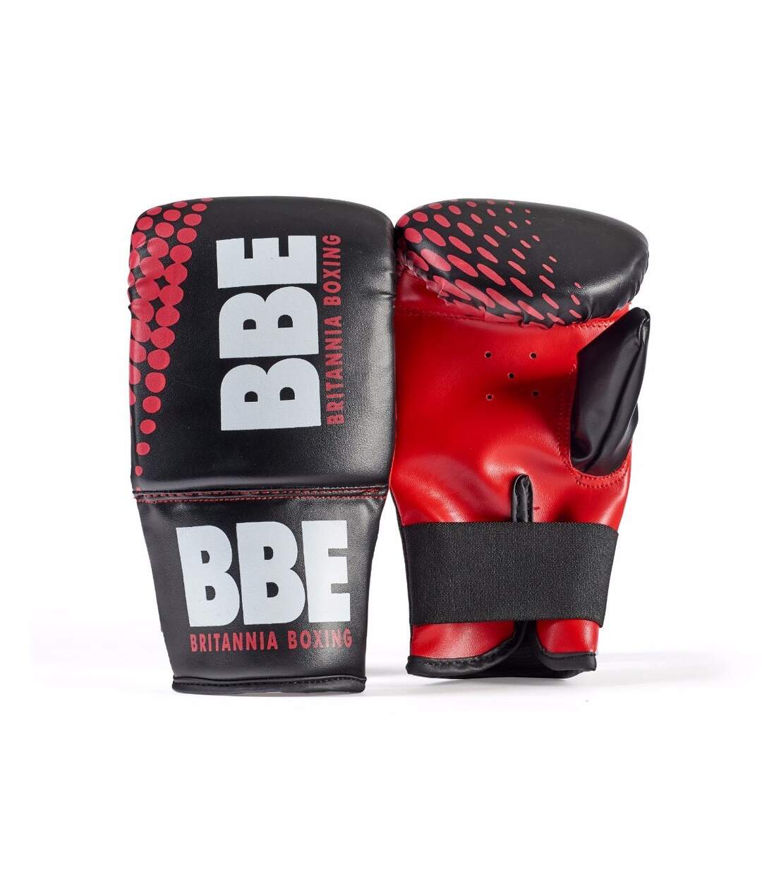 Gants de boxe fs adulte noir / rouge BBE-1