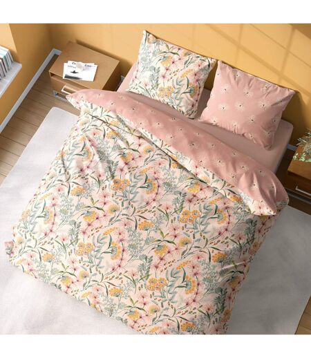 Parure de lit satin de coton FEUILLAGE