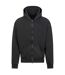 Veste À Capuche Motif/style Rétro Homme Noir Délavé Awdis-2