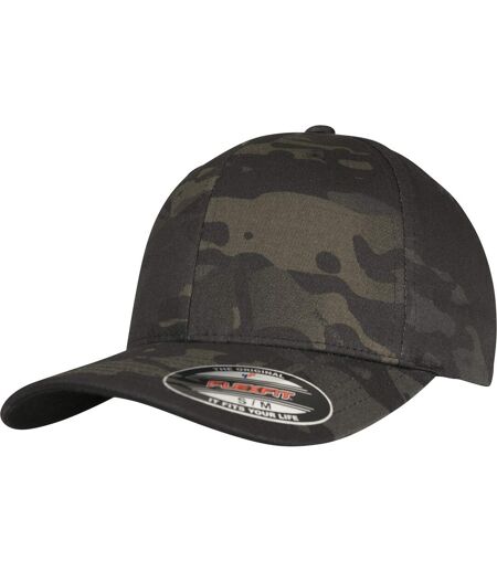 Flexfit by Yupoong Multi Camouflage Cap (Black Multicam) - UTRW7686