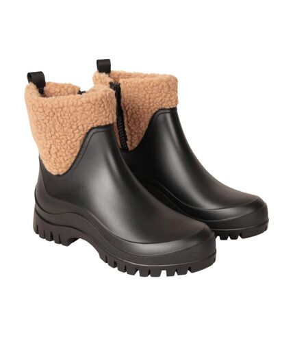 Bottes de pluie lolah femme noir Animal