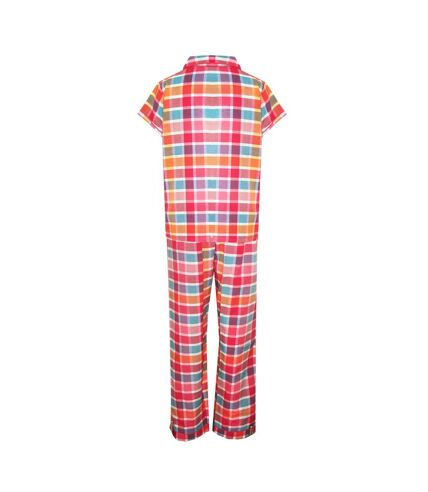 Womens/ladies button down top & bottom pajama set forever dreaming