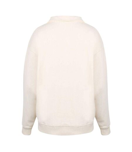 Sweat Tennis Motif/style Logo Brodé Femme Blanc Slazenger