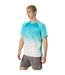 Mens Ibuki Road T-shirt Aqua Asics-1