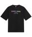 T-shirt Motif/style Logo Dégradé Femme Noir Tommy Jeans-2