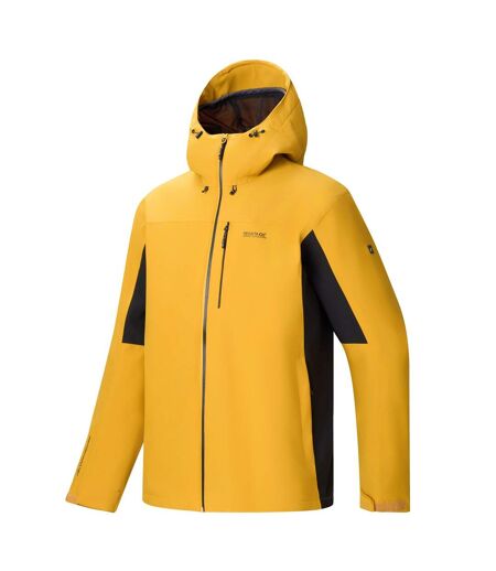 Mens Birchdale Ii Waterproof Jacket Mustard Seed Black Regatta