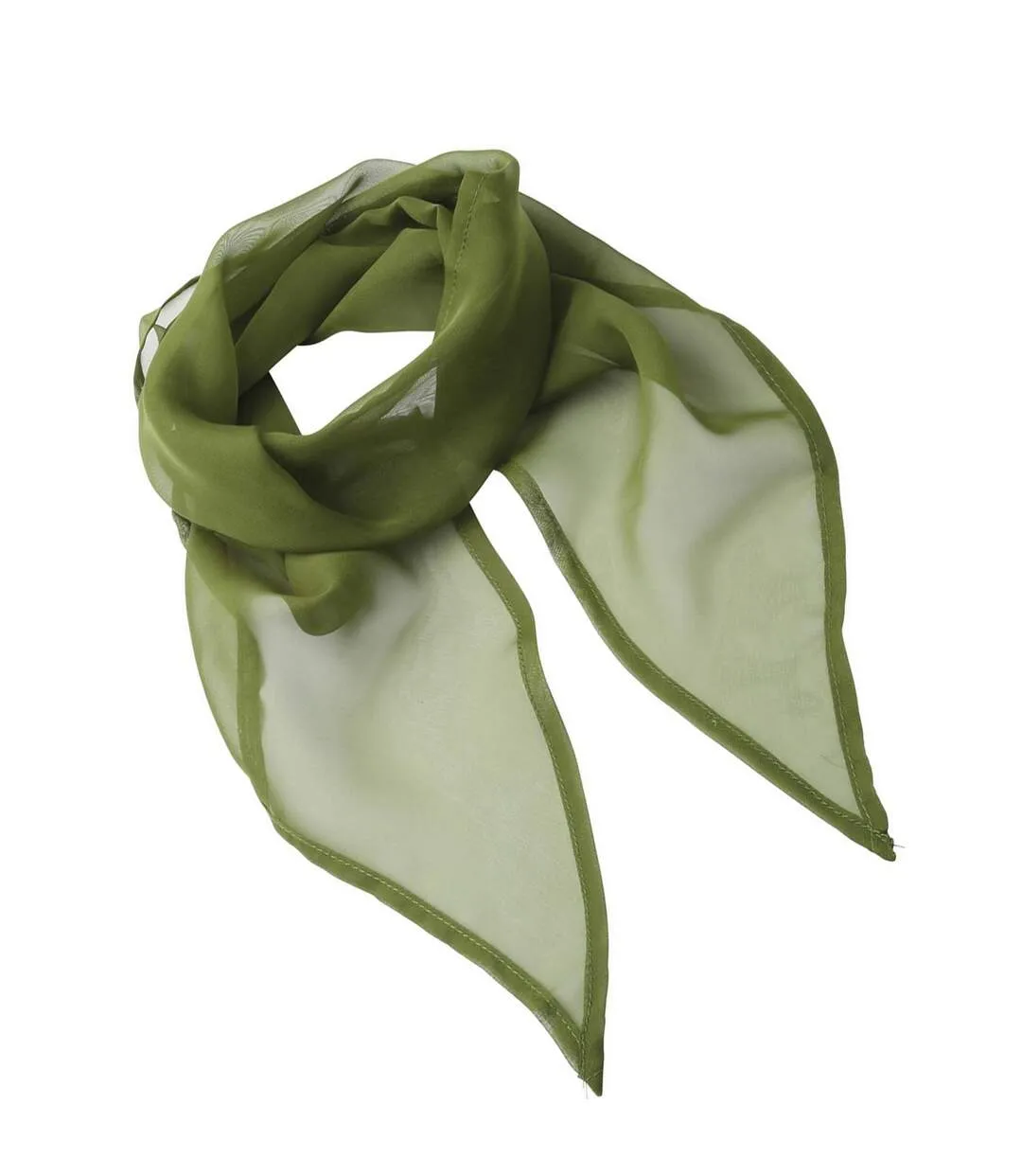 Écharpe Femme Taille Unique Vert Kaki Vif Premier-2