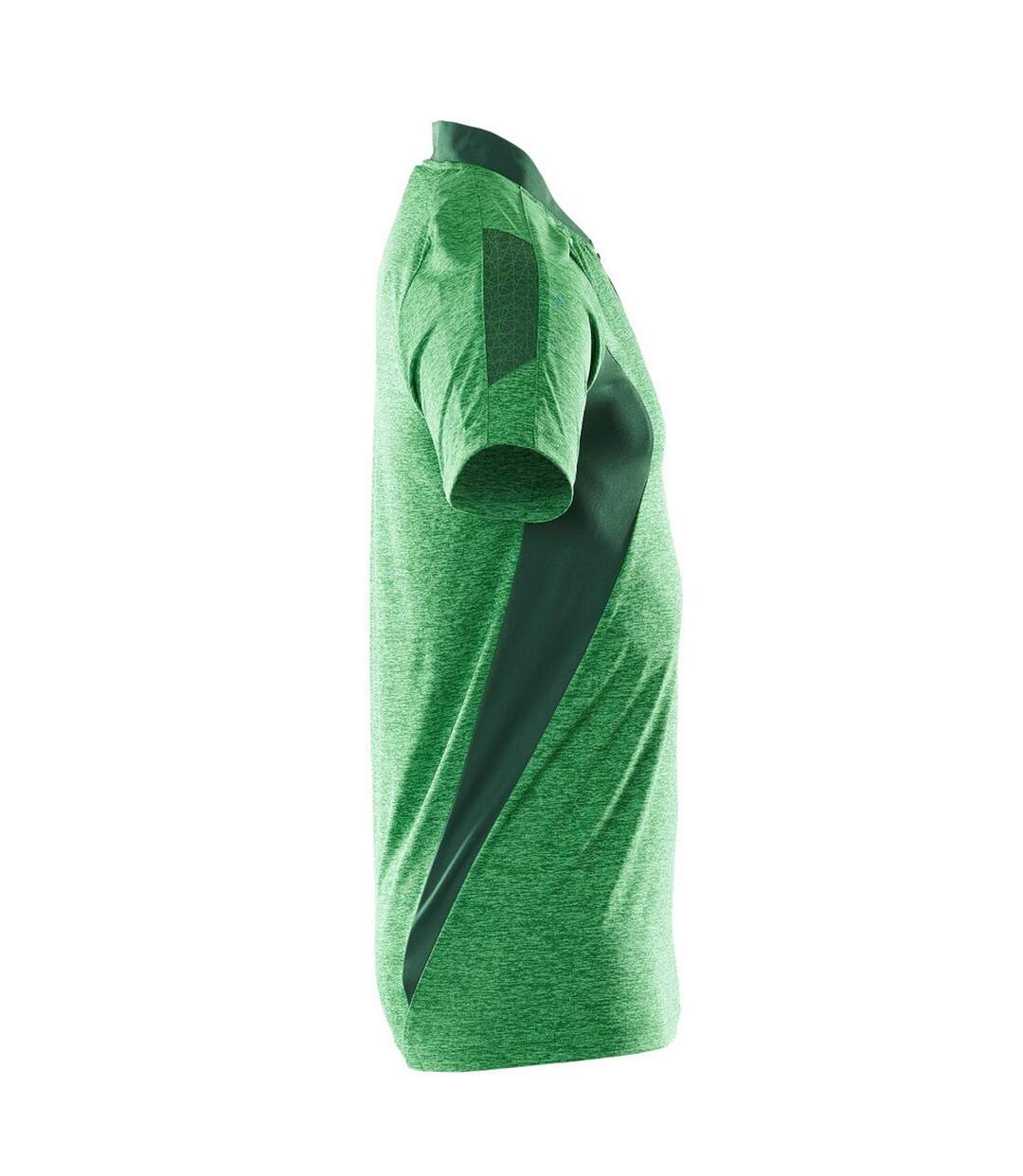 Mens Accelerate Polo Shirt Grass Green Green Mascot-4