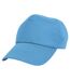 Casquette unie 100% coton enfant unisexe bleu ciel Result-1