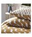 Zabine reversible cotton abstract duvet cover set honey Hoem