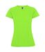 Roly Womens/Ladies Montecarlo Short-Sleeved Sports T-Shirt (Lime)