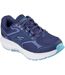 Womens/ladies Go Run Consistent 2.0 Advantage Trainers Navy Blue Skechers-1