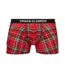 Boxers Homme Rouge Élan Noir Urban Classics-3