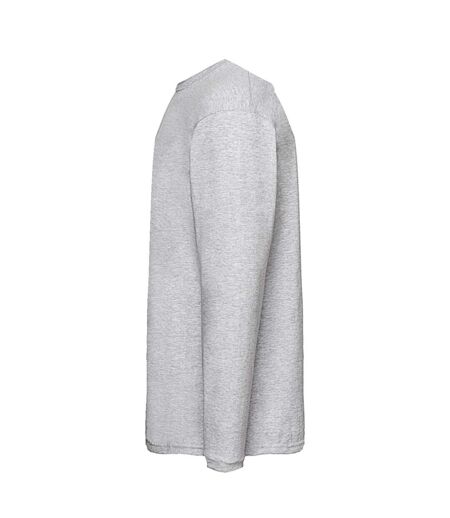 T-shirt Valueweight Homme Gris Chiné Fruit Of The Loom