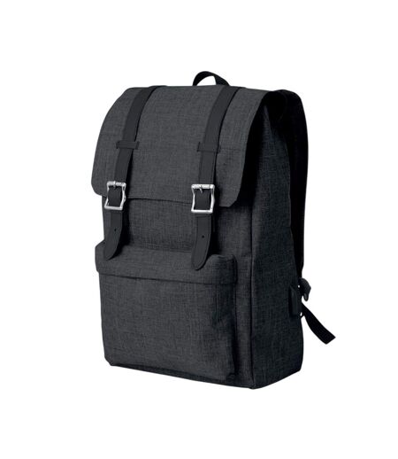 Riga polyester backpack one size black MidOcean