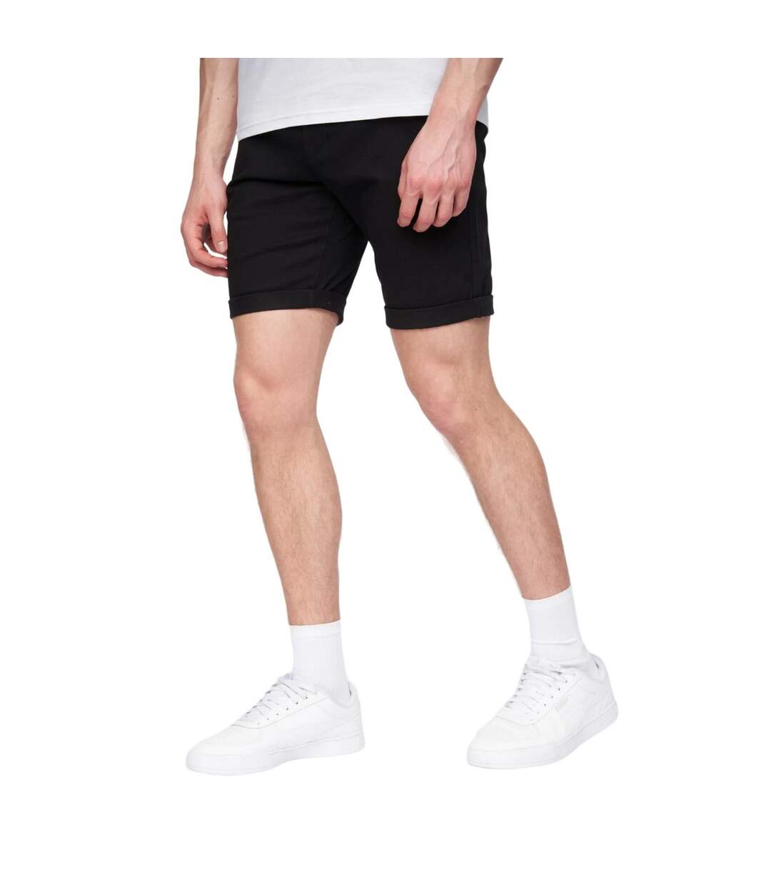 Short copehen homme noir Henleys-3