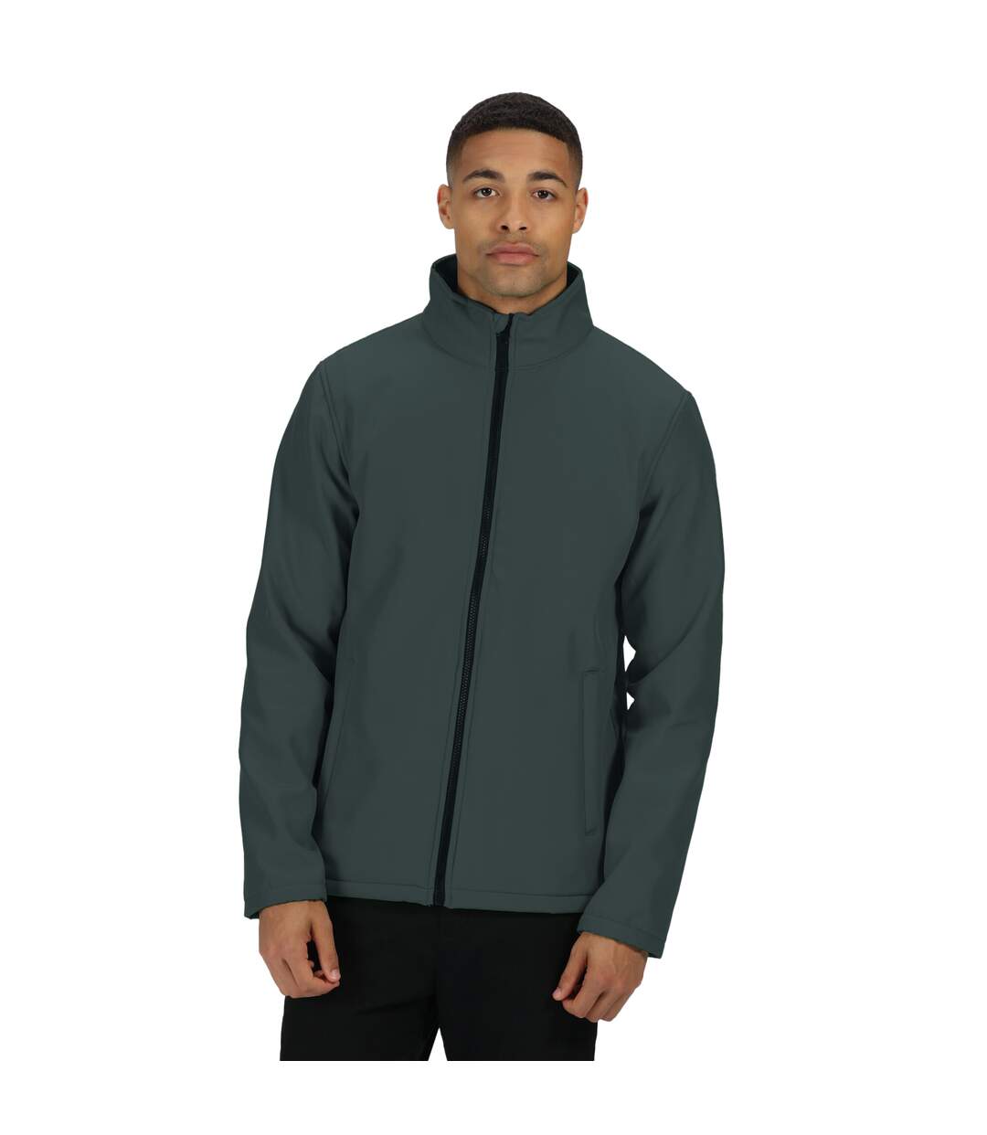 Regatta - Veste softshell ABLAZE - Homme (Vert foncé/noir) - UTRG3560