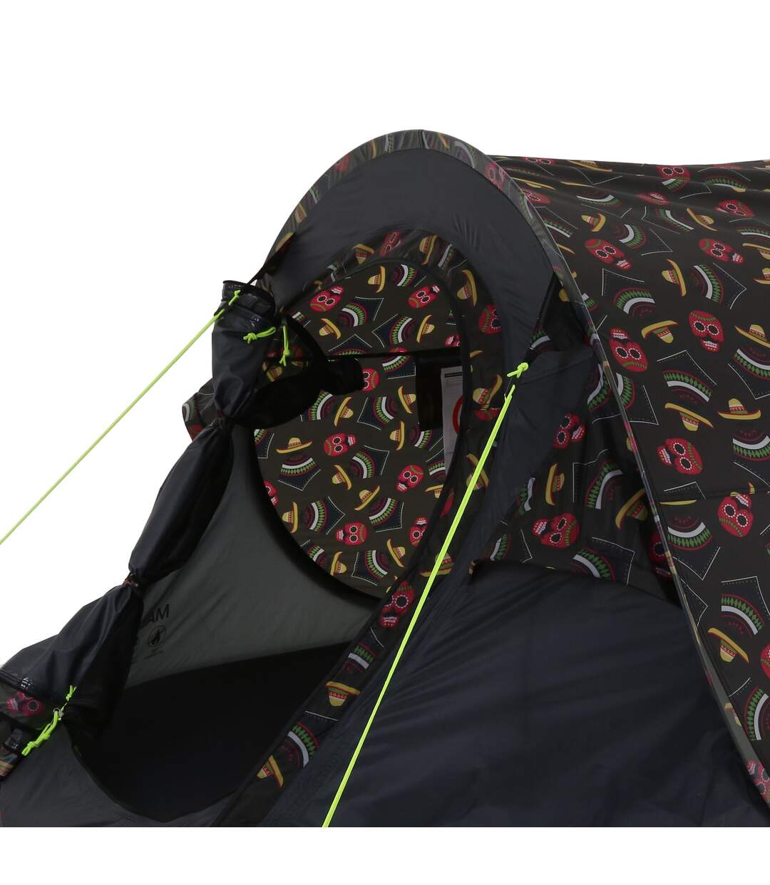 Regatta Malawi 2 Person Pop-Up Tent (Noir/Bourgogne) (Taille unique) - UTRG7685