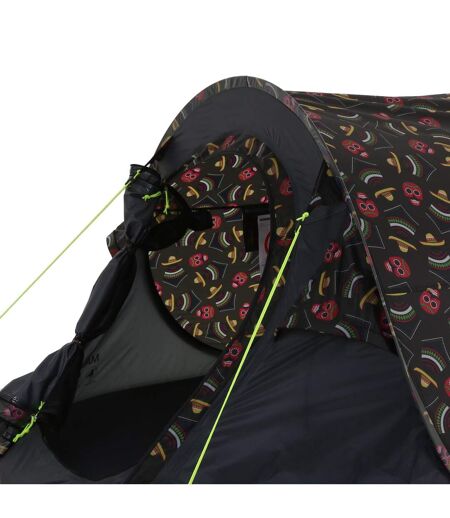 Regatta Malawi 2 Person Pop-Up Tent (Noir/Bourgogne) (Taille unique) - UTRG7685