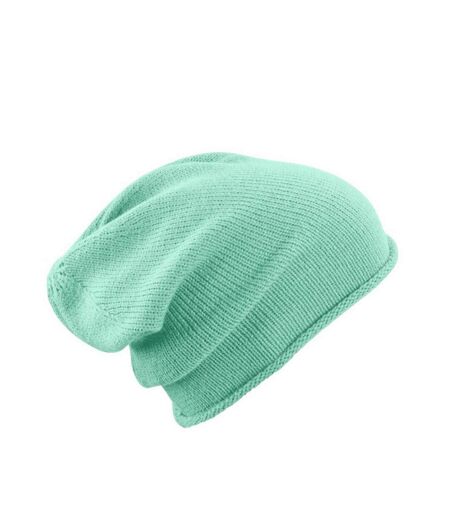 Bonnet à enrouleur unisexe pour adultes vert pâle Myrtle Beach